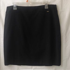 Black Midi Tahari Levine Skirt